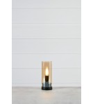 Lampy stołowe w stylu skandynawskim - Markslojd POST Stołowa 1L 9cm Czarny/Bursztynowy 108719 - product 2
