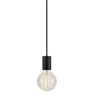 Lampy wiszące żarówki - Markslojd CIELO Wisząca 1L Piaskowany/Matowy Czarny 108732 - product 1