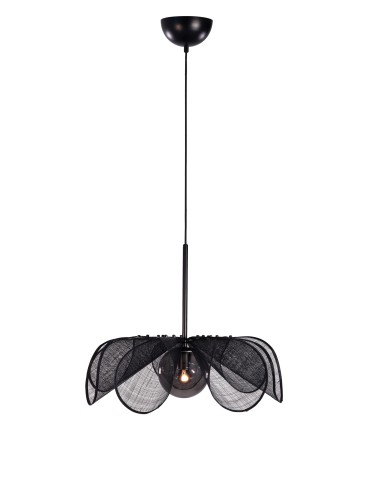 Markslojd STYRKA Wisząca 1L 63cm Czarny/Dymiony 108660