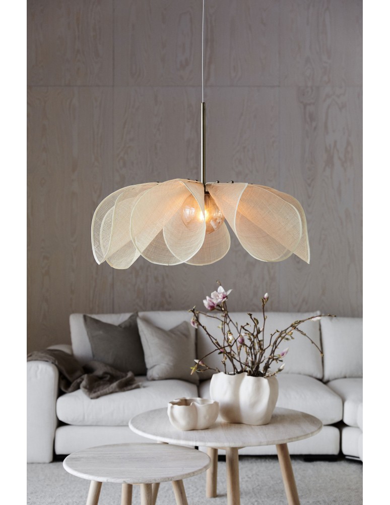 Markslojd STYRKA Wisząca 1L 75cm Beżowy/Mosiądz Antyczny/Bursztynowy 108661 Markslojd STYRKA Wisząca 1L 75cm Beżowy/Mosiądz Antyczny/Bursztynowy 108661