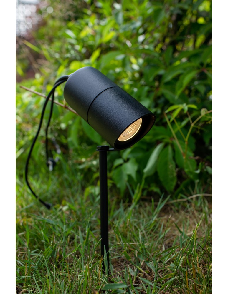 Lampy ogrodowe wbijane w ziemię (z klinem) - Markslojd UNITE 12 Spot 6W Czarny IP44 108640 - product kolory-swiatla.pl 3