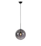 Lampy wiszące w stylu skandynawskim - Markslojd FENGARI Wisząca 1L Czarny Matowy/Dymiony 108762 - product 1