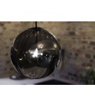 Lampy wiszące w stylu skandynawskim - Markslojd FENGARI Wisząca 1L Czarny Matowy/Dymiony 108762 - product 3