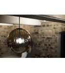 Lampy wiszące w stylu skandynawskim - Markslojd FENGARI Wisząca 1L Mosiądz Antyczny/Bursztynowy 108763 - product 3