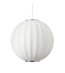 Step Into Design Lampa wisząca SILK biała 30 cm ST-2330-30 Step Into Design Lampa wisząca SILK biała 30 cm ST-2330-30