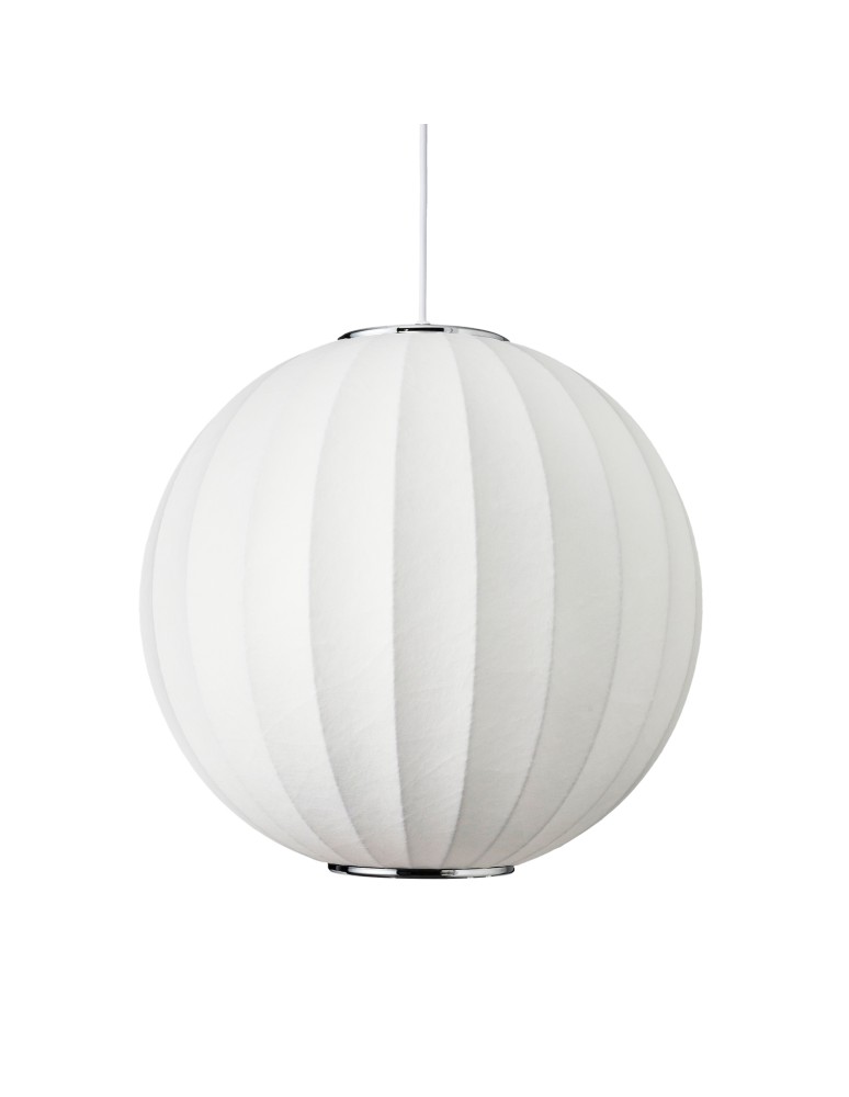  Step Into Design Lampa wisząca SILK biała 30 cm ST-2330-30