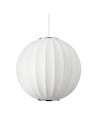  Step Into Design Lampa wisząca SILK biała 30 cm ST-2330-30