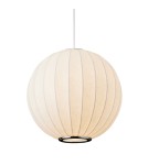 Step Into Design Lampa wisząca SILK biała 30 cm ST-2330-30 Step Into Design Lampa wisząca SILK biała 30 cm ST-2330-30
