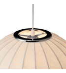 Step Into Design Lampa wisząca SILK biała 30 cm ST-2330-30 Step Into Design Lampa wisząca SILK biała 30 cm ST-2330-30