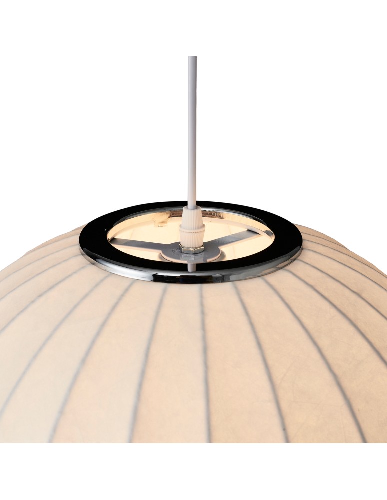 Step Into Design Lampa wisząca SILK biała 30 cm ST-2330-30 Step Into Design Lampa wisząca SILK biała 30 cm ST-2330-30