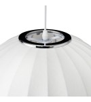 Step Into Design Lampa wisząca SILK biała 30 cm ST-2330-30 Step Into Design Lampa wisząca SILK biała 30 cm ST-2330-30