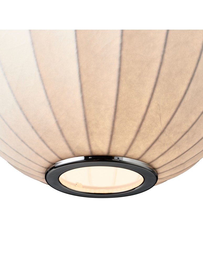 Step Into Design Lampa wisząca SILK biała 30 cm ST-2330-30 Step Into Design Lampa wisząca SILK biała 30 cm ST-2330-30