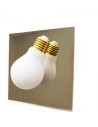  Step Into Design Lampa ścienna BULB złota 15 cm ST-8716W