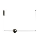 Step Into Design Lampa wisząca O-LINE LED 93 cm czarna ST-1688L-BK Step Into Design Lampa wisząca O-LINE LED 93 cm czarna ST-1688L-BK