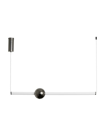 Step Into Design Lampa wisząca O-LINE LED 93 cm czarna ST-1688L-BK
