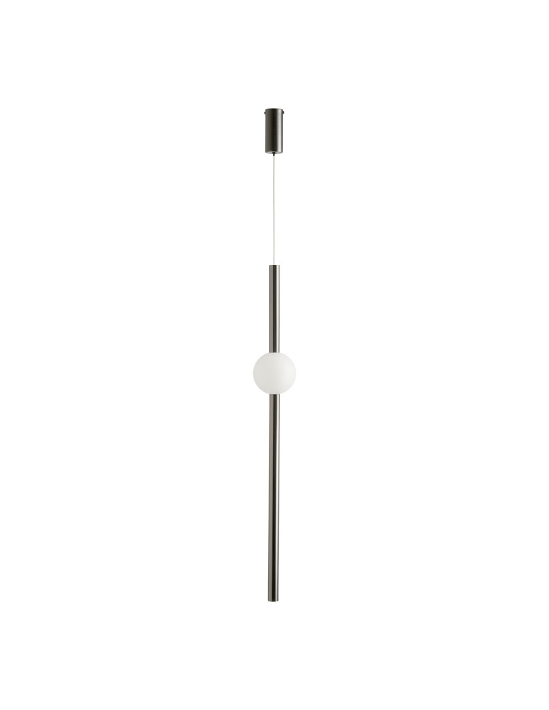  Step Into Design Lampa wisząca O-LINE LED 93 cm czarna ST-1689L BK