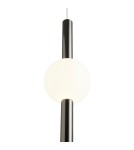 Lampy wiszące designerskie -  Step Into Design Lampa wisząca O-LINE LED 93 cm czarna ST-1689L BK - product 4