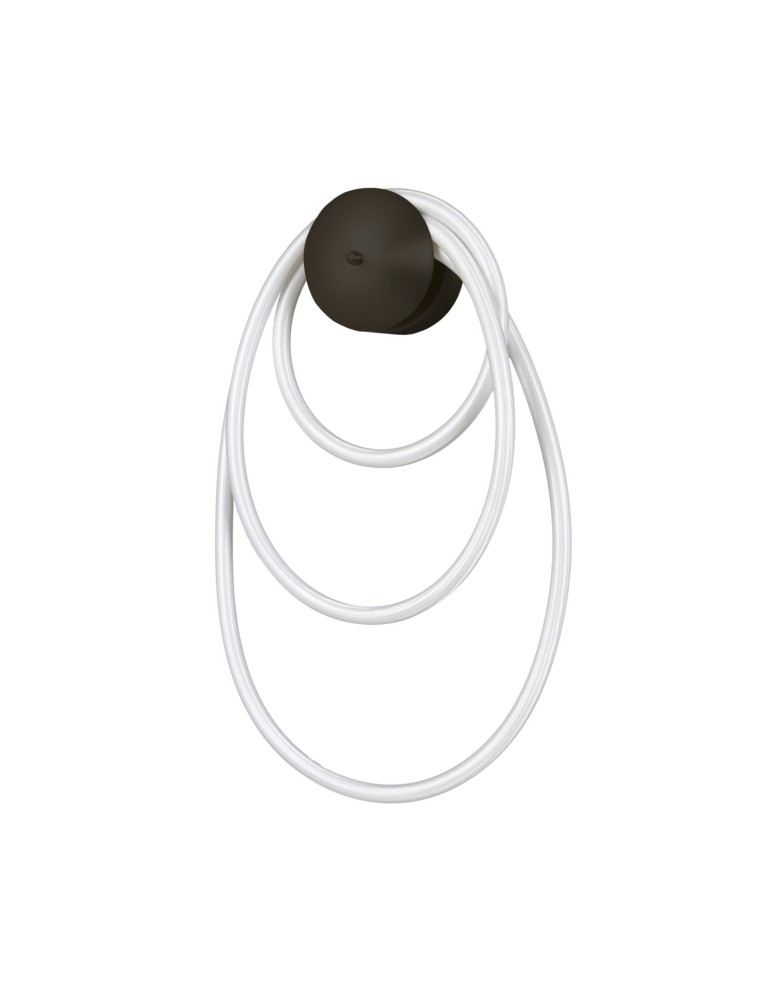  Step Into Design Lampa ścienna FANTASIA czarna 30 cm ST-9282W1 BK