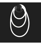 Kinkiety designerskie -  Step Into Design Lampa ścienna FANTASIA czarna 30 cm ST-9282W1 BK - product 2