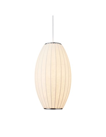 Step Into Design Lampa wisząca SILK BARREL biała 50 cm ST-2335-20 - produkt 2