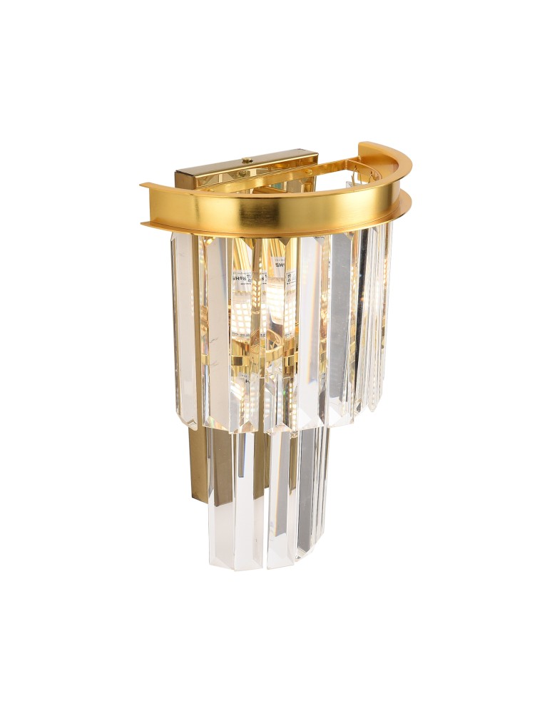 Step Into Design Lampa ścienna SPLENDORE złota 20 cm DN915-W Step Into Design Lampa ścienna SPLENDORE złota 20 cm DN915-W