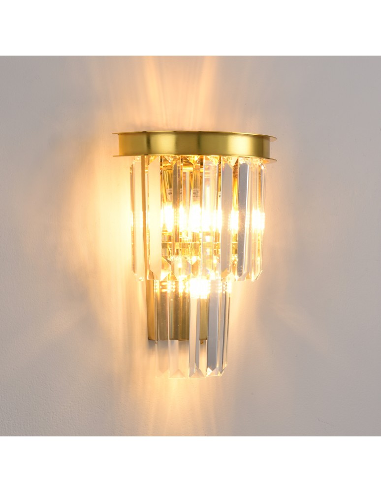 Step Into Design Lampa ścienna SPLENDORE złota 20 cm DN915-W Step Into Design Lampa ścienna SPLENDORE złota 20 cm DN915-W