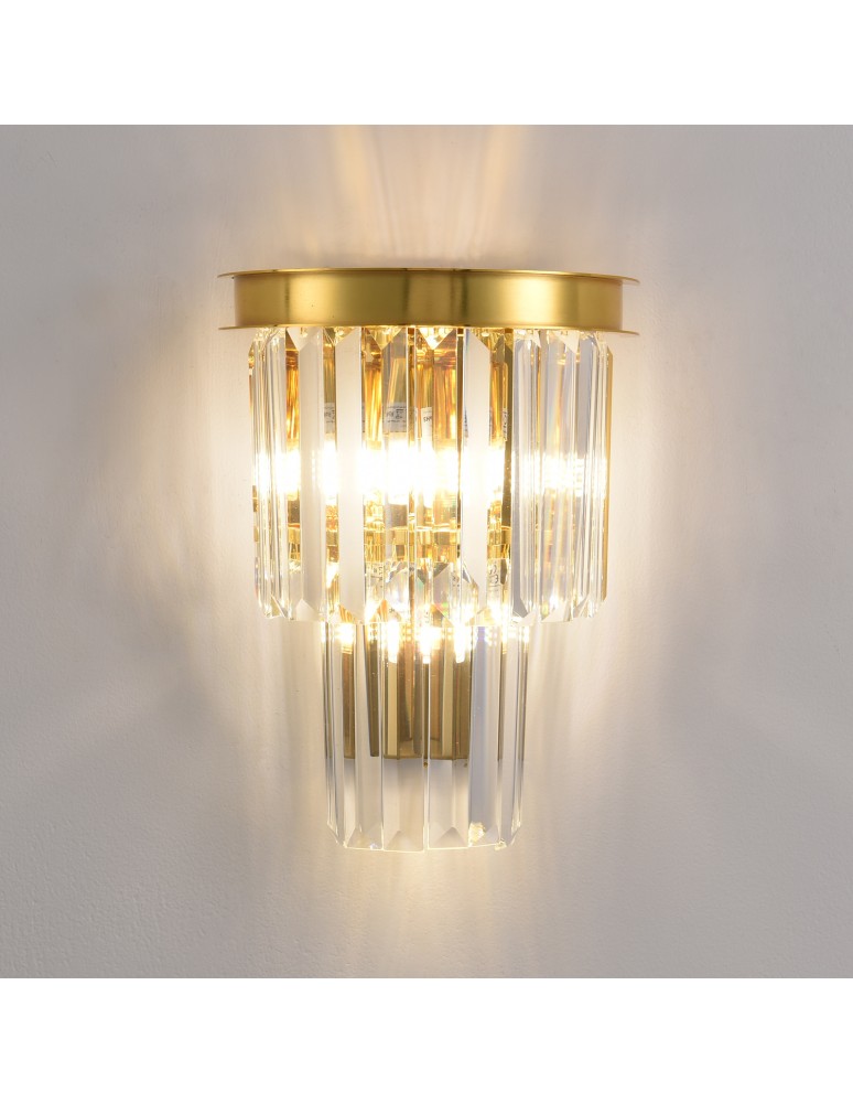 Step Into Design Lampa ścienna SPLENDORE złota 20 cm DN915-W Step Into Design Lampa ścienna SPLENDORE złota 20 cm DN915-W