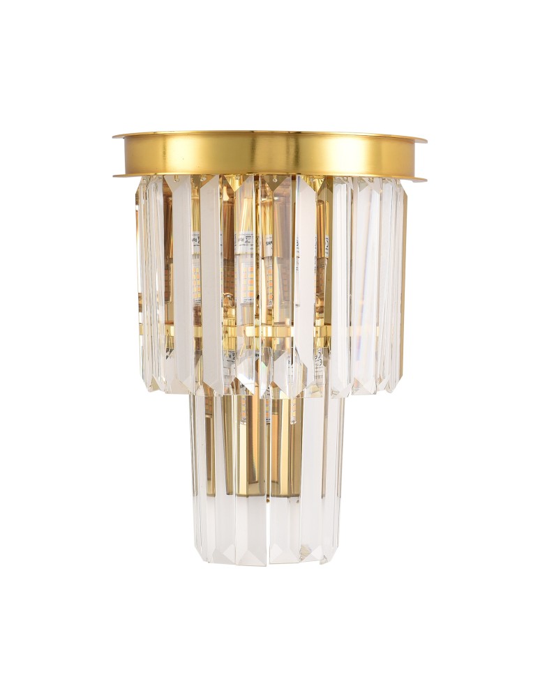Step Into Design Lampa ścienna SPLENDORE złota 20 cm DN915-W Step Into Design Lampa ścienna SPLENDORE złota 20 cm DN915-W