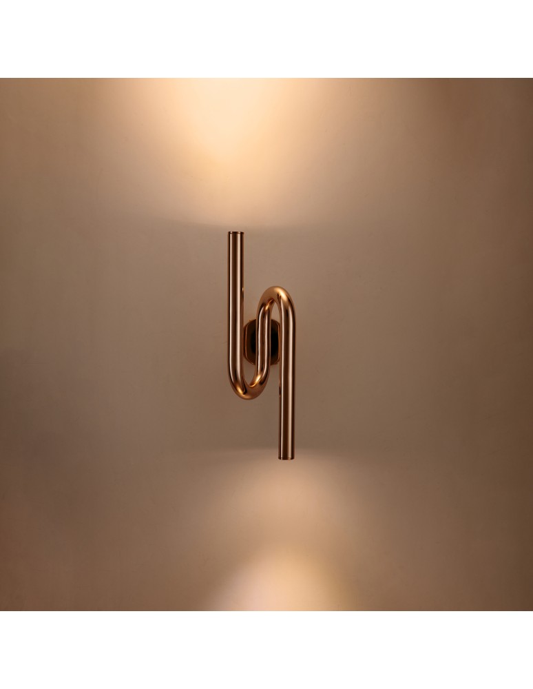 Step Into Design Lampa ścienna MYK LED miedziana 42 cm DB4062 Step Into Design Lampa ścienna MYK LED miedziana 42 cm DB4062