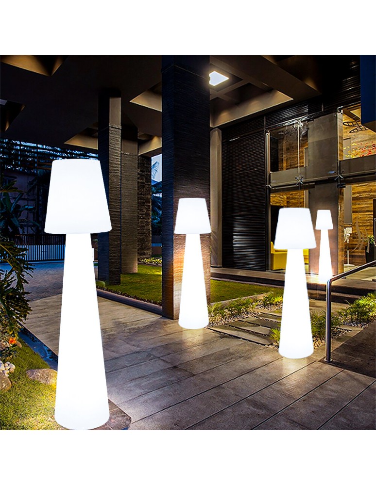 Step Into Design Lampa ogrodowa stojąca GARDENA XL LED RGBW 16 kolorów 180 cm ES-DC007 Step Into Design Lampa ogrodowa stojąca GARDENA XL LED RGBW 16 kolorów 180 cm ES-DC007