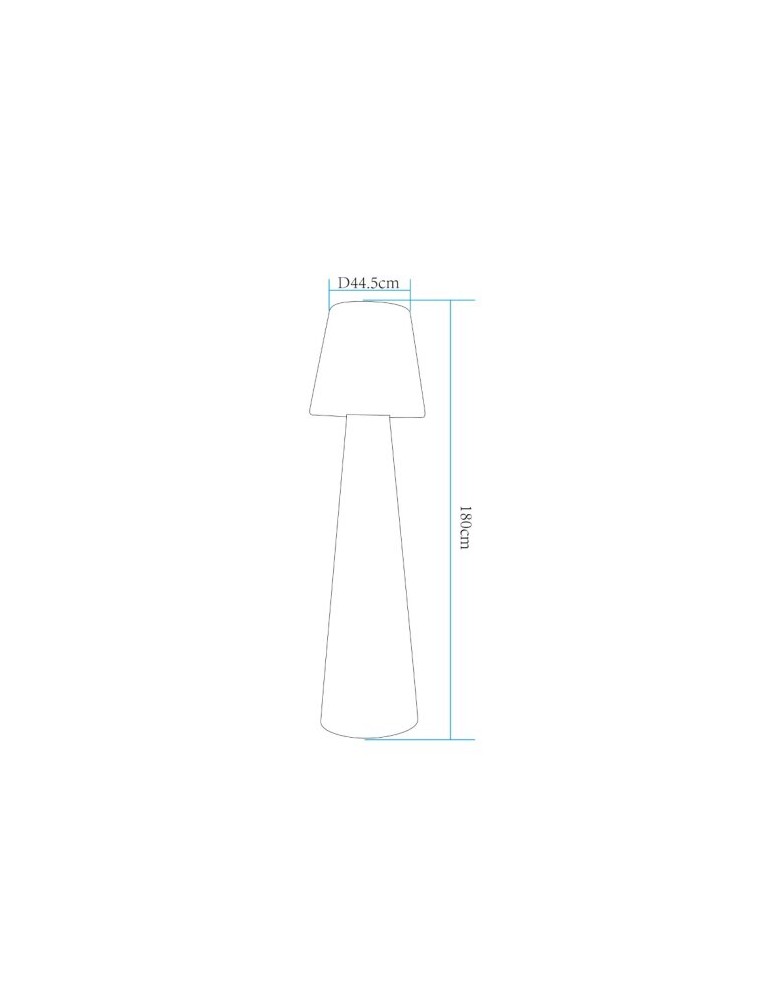 Step Into Design Lampa ogrodowa stojąca GARDENA XL LED RGBW 16 kolorów 180 cm ES-DC007 Step Into Design Lampa ogrodowa stojąca GARDENA XL LED RGBW 16 kolorów 180 cm ES-DC007