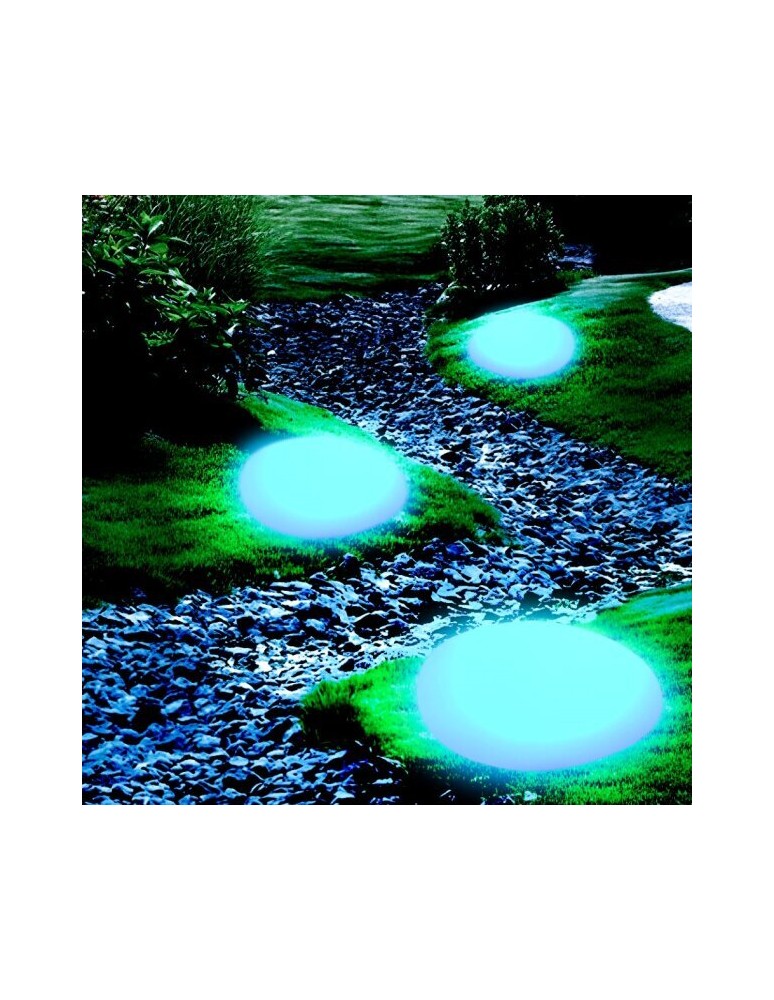 Step Into Design Lampa ogrodowa kamień PEBBLE S LED RGBW 16 kolorów 32 cm ES-ST003