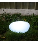 Step Into Design Lampa ogrodowa kamień PEBBLE M LED RGBW 16 kolorów 32 cm ES-ST004  Step Into Design Lampa ogrodowa kamień PEBBLE M LED RGBW 16 kolorów 32 cm ES-ST004