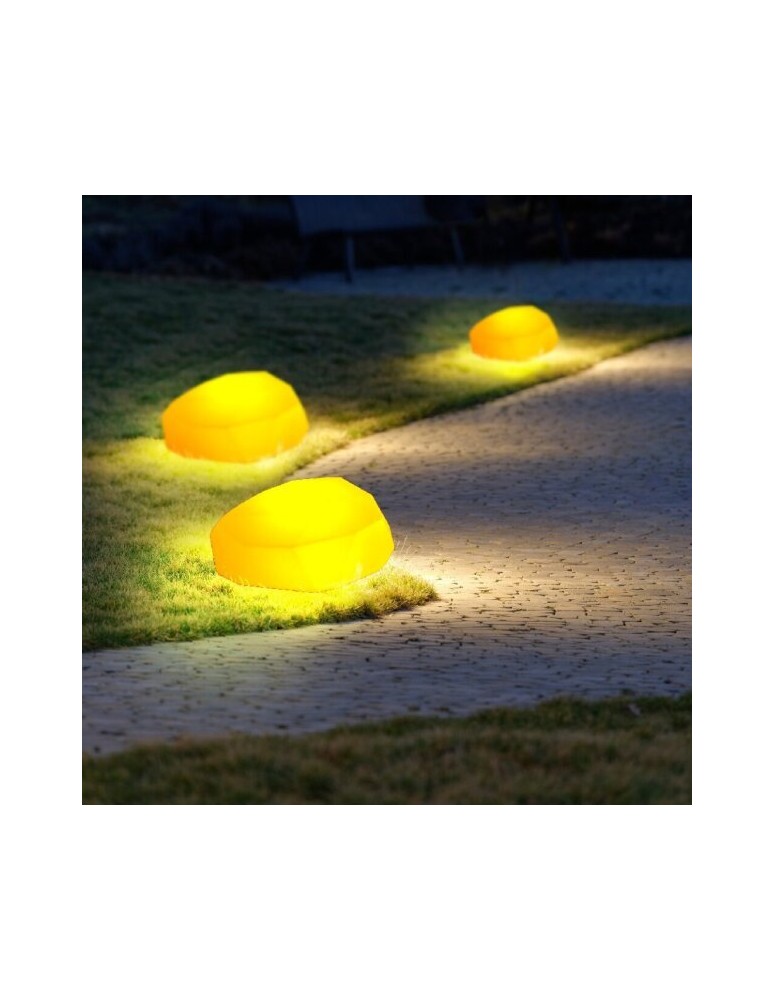 Step Into Design Lampa ogrodowa kamień DIAMOND S LED RGBW 16 kolorów 27 cm ES-ST013 Step Into Design Lampa ogrodowa kamień DIAMOND S LED RGBW 16 kolorów 27 cm ES-ST013