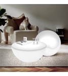 Lampy ogrodowe przenośne -  Step Into Design Lampa ogrodowa pufa APPLE M LED RGBW 16 kolorów 56 cm ES-SF025 - product 3