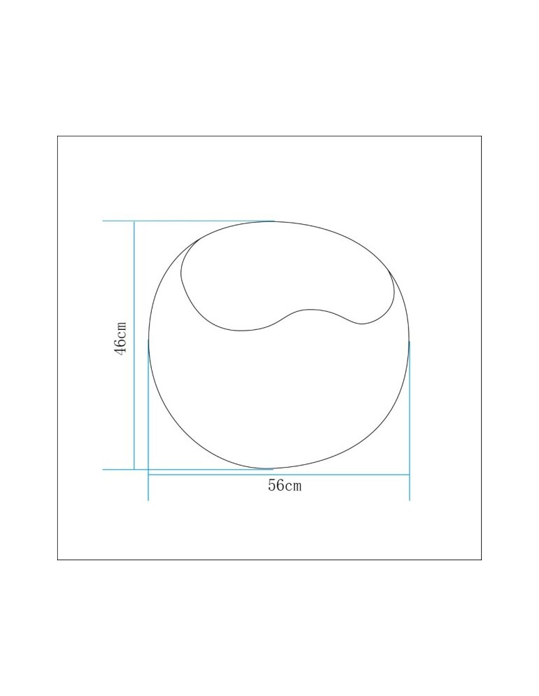 Step Into Design Lampa ogrodowa pufa APPLE M LED RGBW 16 kolorów 56 cm ES-SF025