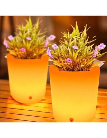 Step Into Design Lampa ogrodowa donica FLOWER POT S LED RGBW 16 kolorów 29 cm ES-FL021 - produkt 2