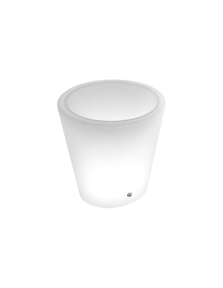  Step Into Design Lampa ogrodowa donica FLOWER POT M LED RGBW 16 kolorów 40 cm ES-FL022