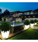Lampy ogrodowe przenośne -  Step Into Design Lampa ogrodowa donica FLOWER POT M LED RGBW 16 kolorów 40 cm ES-FL022 - product 2