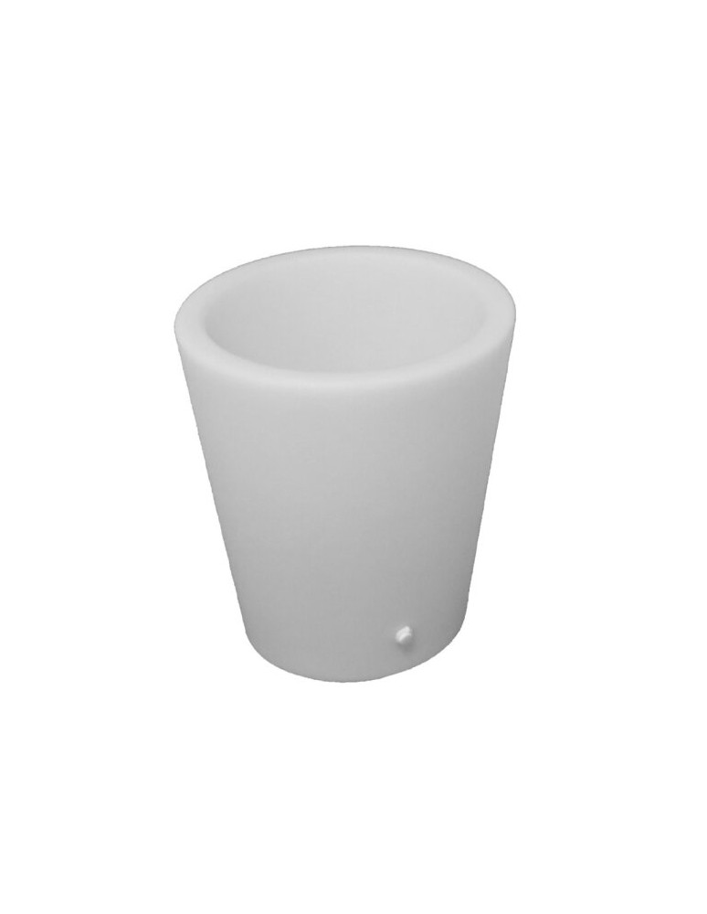Step Into Design Lampa ogrodowa donica FLOWER POT M LED RGBW 16 kolorów 40 cm ES-FL022