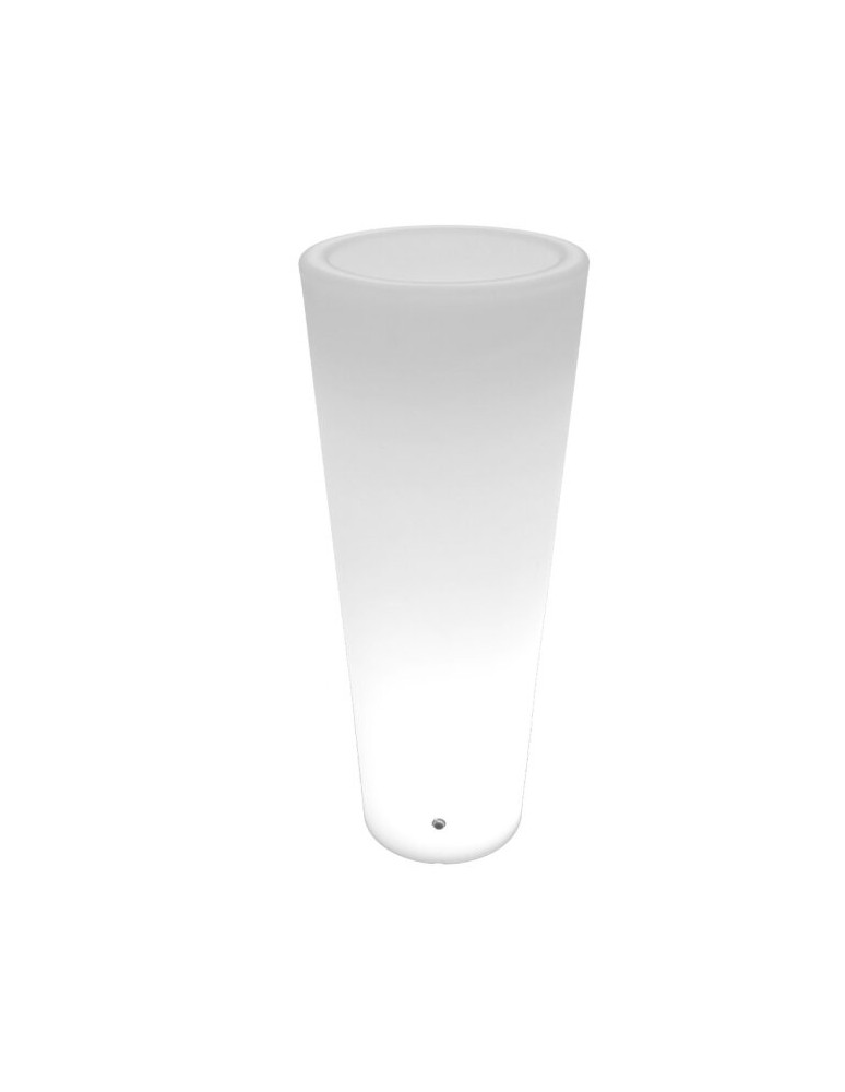 Step Into Design Lampa ogrodowa donica FLOWER POT L LED RGBW 16 kolorów 90 cm ES-FL023