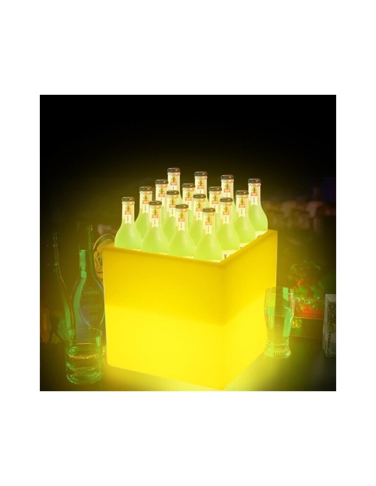 Step Into Design Lampa ogrodowa donica FLOWER CUBE LED RGBW 16 kolorów 40 cm ES-FL008 Step Into Design Lampa ogrodowa donica FLOWER CUBE LED RGBW 16 kolorów 40 cm ES-FL008