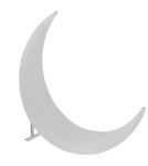 Step Into Design Lampa ogrodowa dekoracyjna księżyc MOON XL LED RGBW 16 kolorów 150 cm ES-DC078  Step Into Design Lampa ogrodowa dekoracyjna księżyc MOON XL LED RGBW 16 kolorów 150 cm ES-DC078