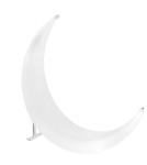 Step Into Design Lampa ogrodowa dekoracyjna księżyc MOON XL LED RGBW 16 kolorów 150 cm ES-DC078  Step Into Design Lampa ogrodowa dekoracyjna księżyc MOON XL LED RGBW 16 kolorów 150 cm ES-DC078