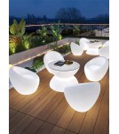 Step Into Design Fotel ogrodowy COMFY LED RGBW 16 kolorów 68 cm ES-SF001 Step Into Design Fotel ogrodowy COMFY LED RGBW 16 kolorów 68 cm ES-SF001