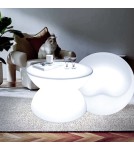 Lampy ogrodowe przenośne -  Step Into Design Stolik ogrodowy PARTY LED RGBW 16 kolorów 60 cm ES-TB017 - product 3