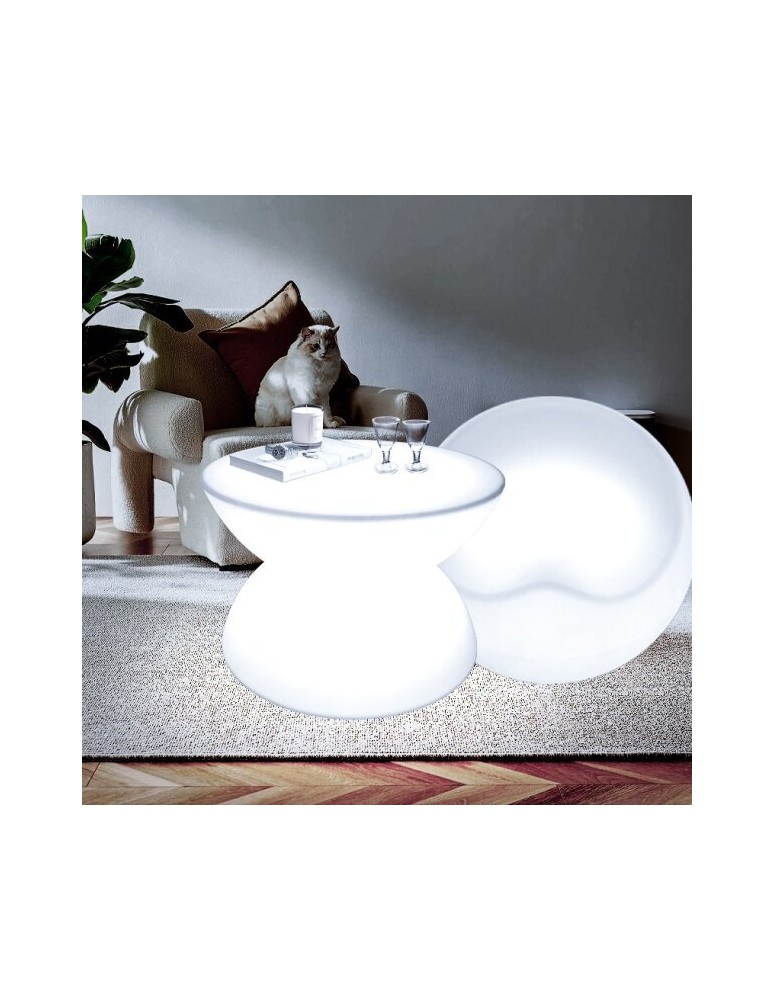 Step Into Design Stolik ogrodowy PARTY LED RGBW 16 kolorów 60 cm ES-TB017