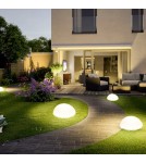 Lampy ogrodowe przenośne -  Step Into Design Lampa ogrodowa półkula ATMOSPHERE M LED RGBW 16 kolorów 35 cm ES-B3517 - product 2