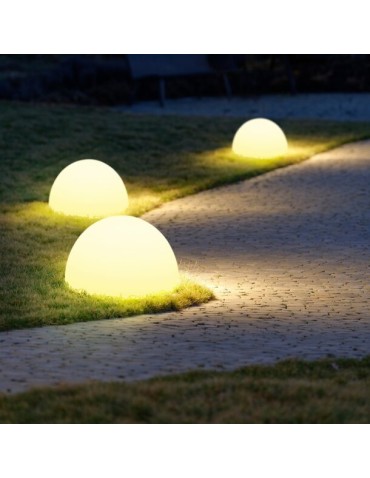 Step Into Design Lampa ogrodowa półkula ATMOSPHERE L LED RGBW 16 kolorów 50 cm ES-B5025 - produkt 2
