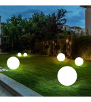 Step Into Design Lampa ogrodowa kula BALL S biała 35 cm ES-B035 Step Into Design Lampa ogrodowa kula BALL S biała 35 cm ES-B035